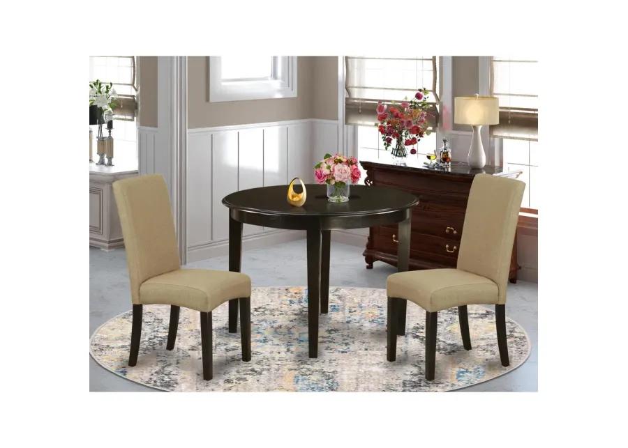 Dining Room Set Cappuccino, BODR3-CAP-03