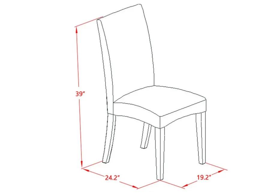 Dining Room Set Cappuccino, BODR3-CAP-03