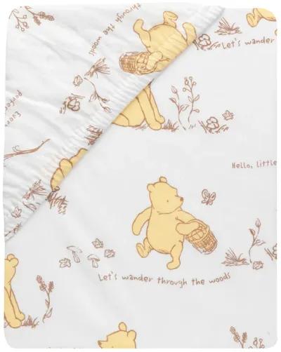 Lambs & Ivy Disney Baby Storytime Pooh 3-Piece Nursery Crib Bedding Set