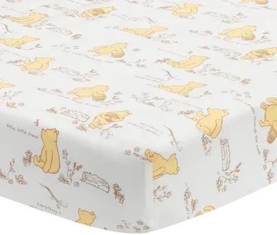 Lambs & Ivy Disney Baby Storytime Pooh 3-Piece Nursery Crib Bedding Set