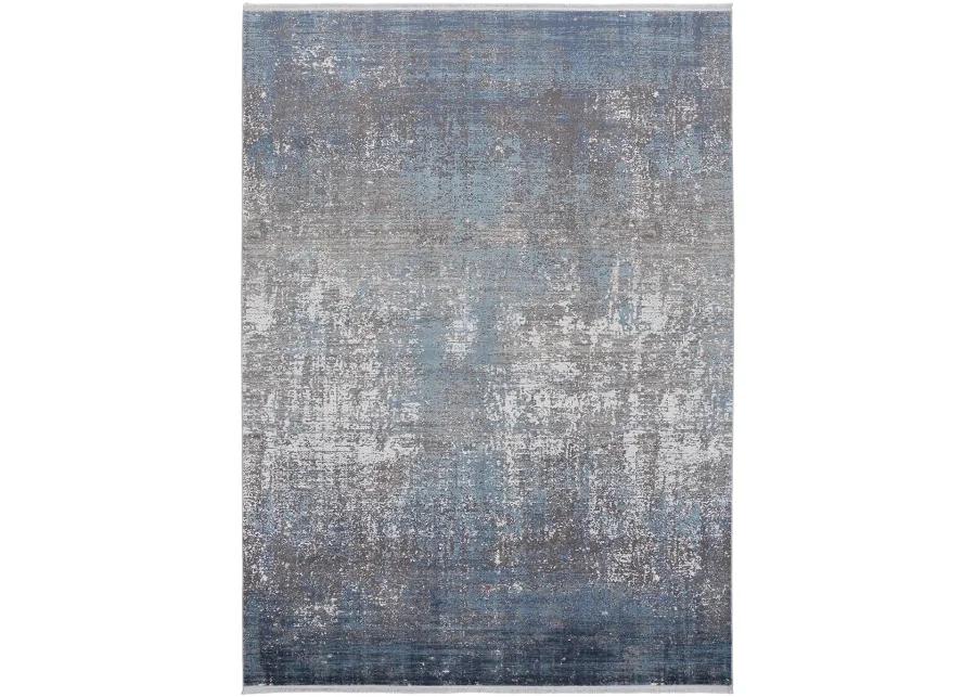 Cadiz 39FWF Blue/Gray/Silver 3'1" x 10' Rug