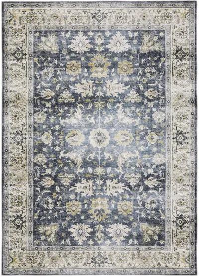 Charleston 5' x 7' Blue Rug