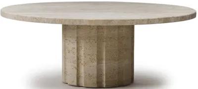 Amerigo Cocktail Table - Travertine