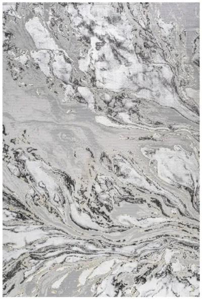 Swirl Marbled Abstract Area Rug