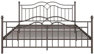 Atwater Living Selene Bed, Bronze Metal