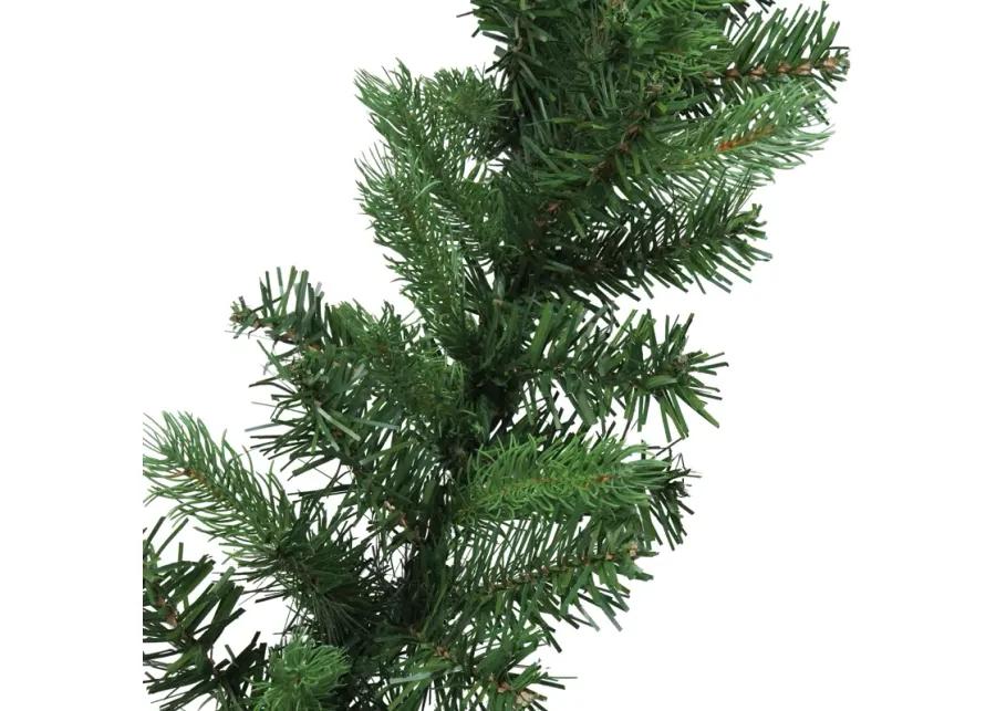 9' x 10" Green Noble Fir Artificial Christmas Garland - Unlit