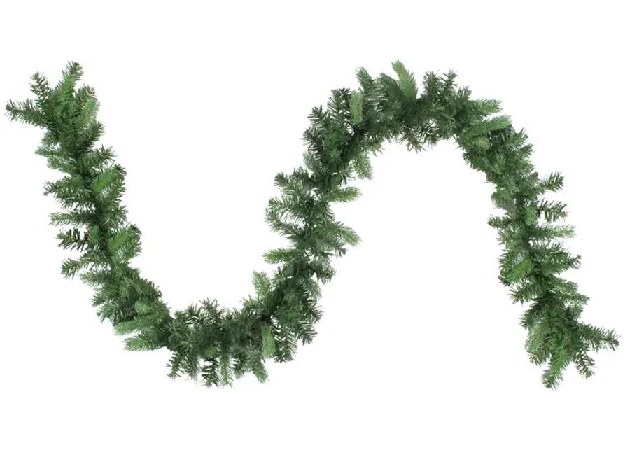 9' x 10" Green Noble Fir Artificial Christmas Garland - Unlit