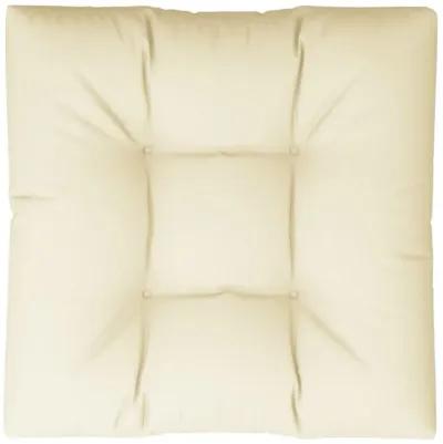 vidaXL Pallet Sofa Cushion Cream 31.5"x31.5"x4.7"