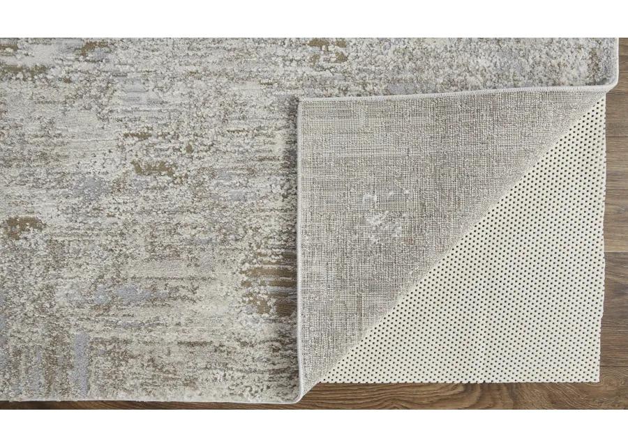 Vancouver 39FHF Ivory/Gray/Tan 2'10" x 7'10" Rug