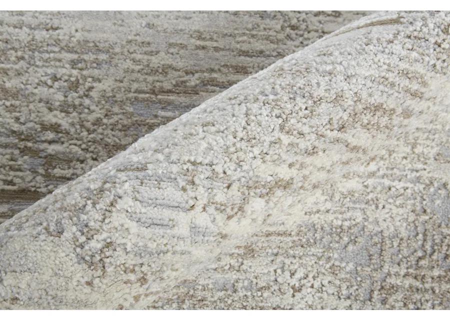 Vancouver 39FHF Ivory/Gray/Tan 2'10" x 7'10" Rug