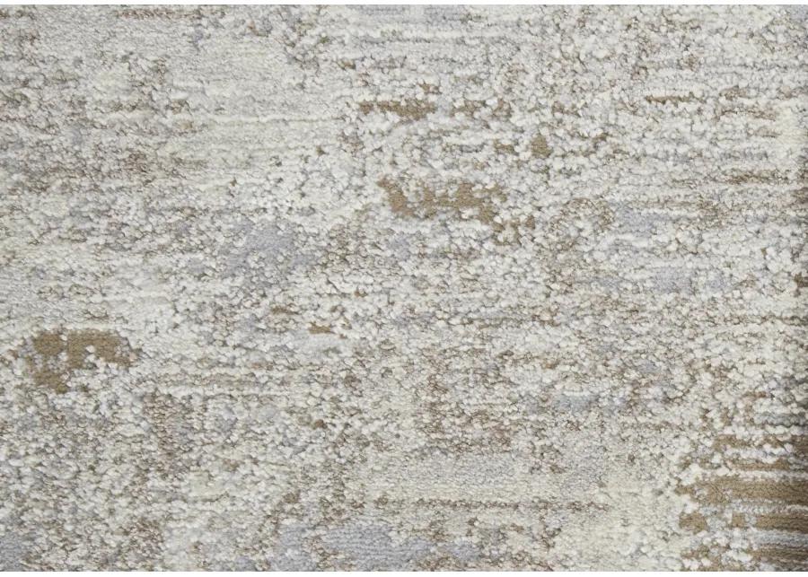 Vancouver 39FHF Ivory/Gray/Tan 2'10" x 7'10" Rug