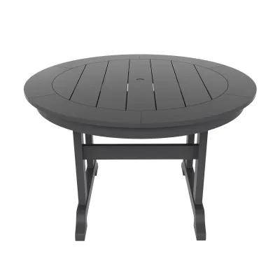 WestinTrends 47" Round Outdoor Patio Dining Table