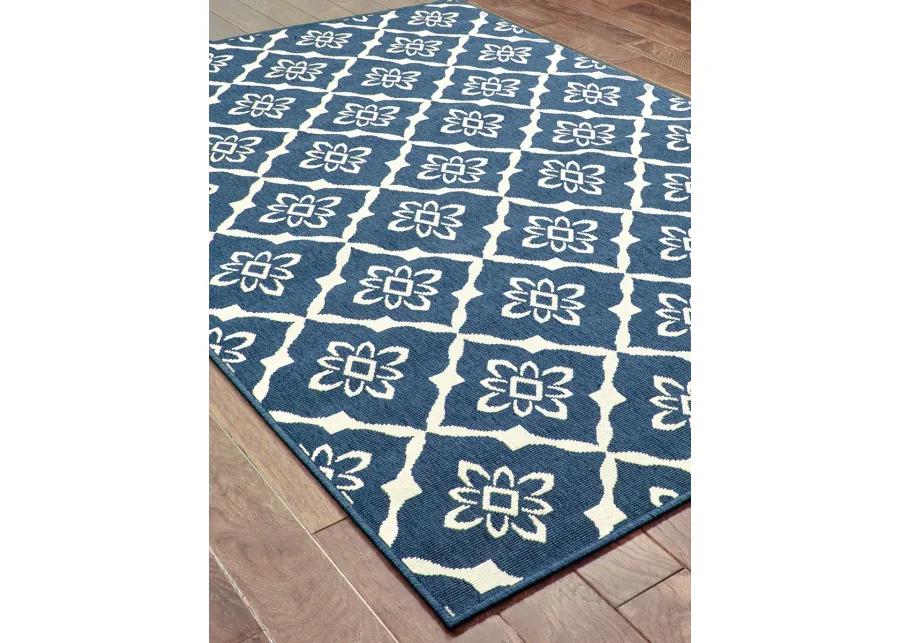 Meridian 7'10" x 10'10" Navy Rug