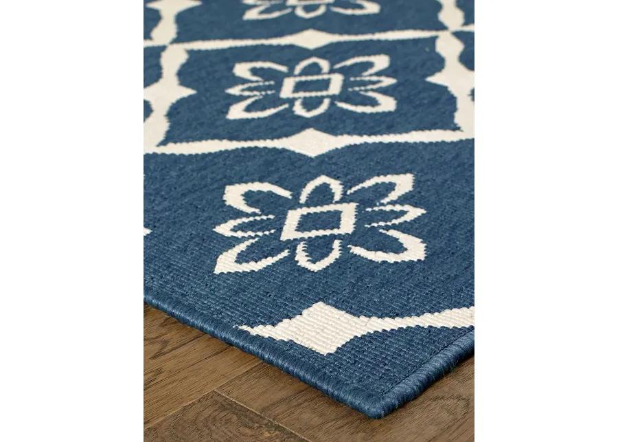 Meridian 7'10" x 10'10" Navy Rug