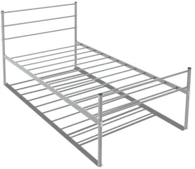 Twin Size Metal Bed Frame Platform with Headboard