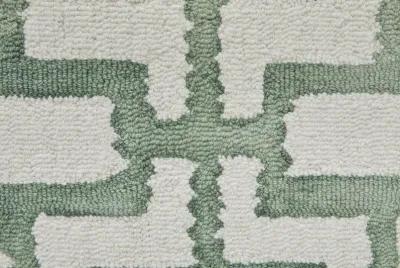 Lorrain 8919F Ivory/Green 9'6" x 13'6" Rug