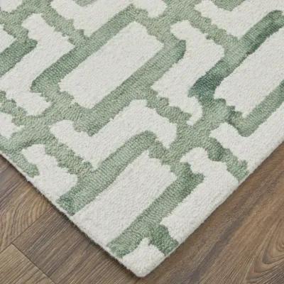 Lorrain 8919F Ivory/Green 9'6" x 13'6" Rug