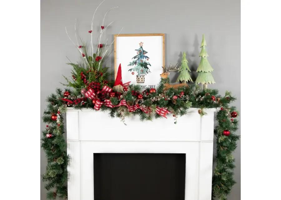 9' x 10" Yorkville Pine Artificial Christmas Garland - Unlit