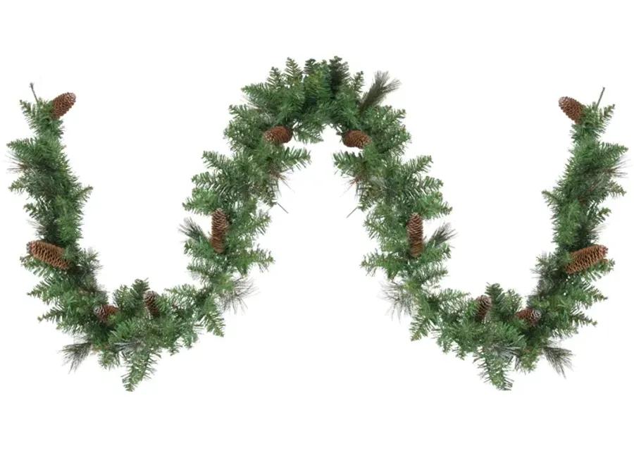 9' x 10" Yorkville Pine Artificial Christmas Garland - Unlit