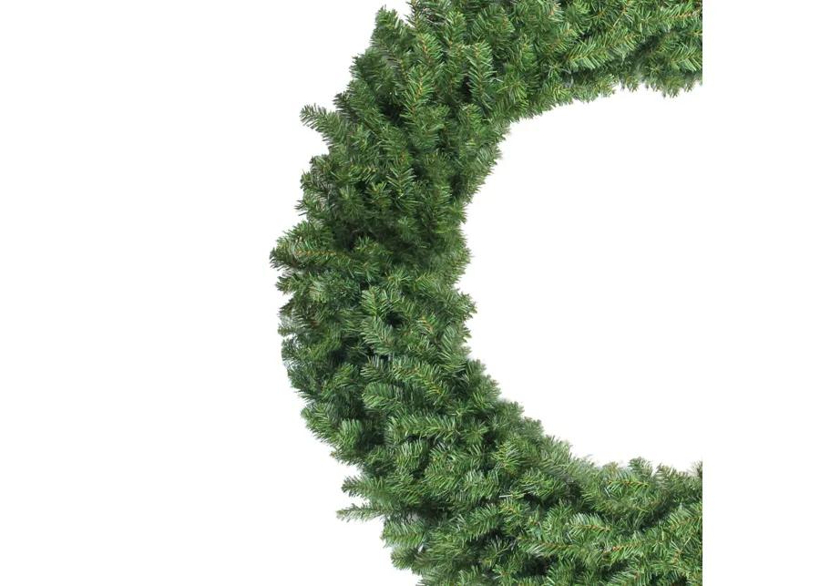 Canadian Pine Artificial Christmas Wreath  48 Inch  Unlit