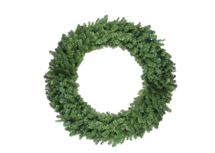 Canadian Pine Artificial Christmas Wreath  48 Inch  Unlit