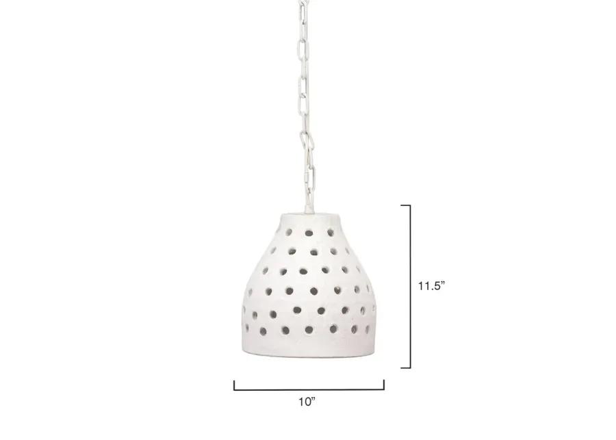 Porous Ceramic Pendant, Medium