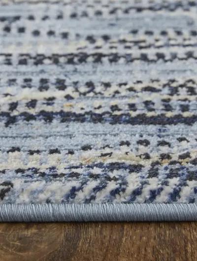 Sonora 39NXF 5' x 7'6" Blue/Ivory/Tan Rug