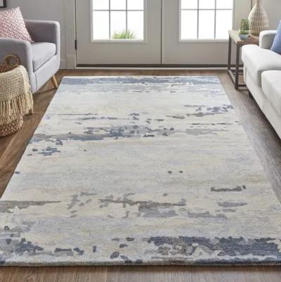 Everley 8647F Blue/Gray/Ivory 2' x 3' Rug