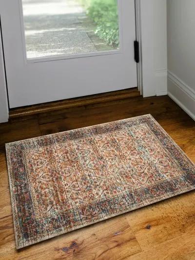 Jericho JC10 Linen 2' x 3' Rug