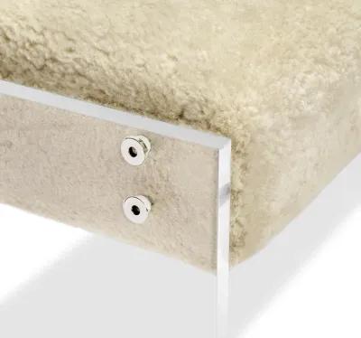 Aiden Bench - Natural Hide