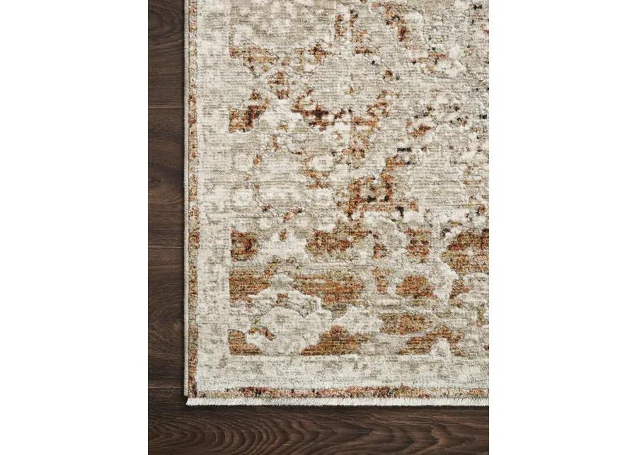 Theia Natural/Rust 9'5" x 12'10" Rug