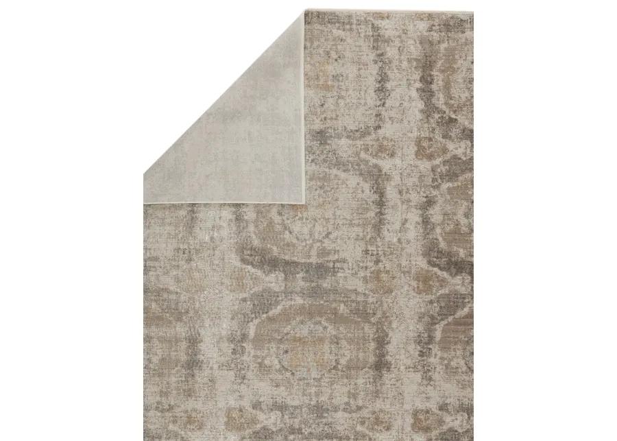 En Blanc Airi Gray 3' x 8' Runner Rug