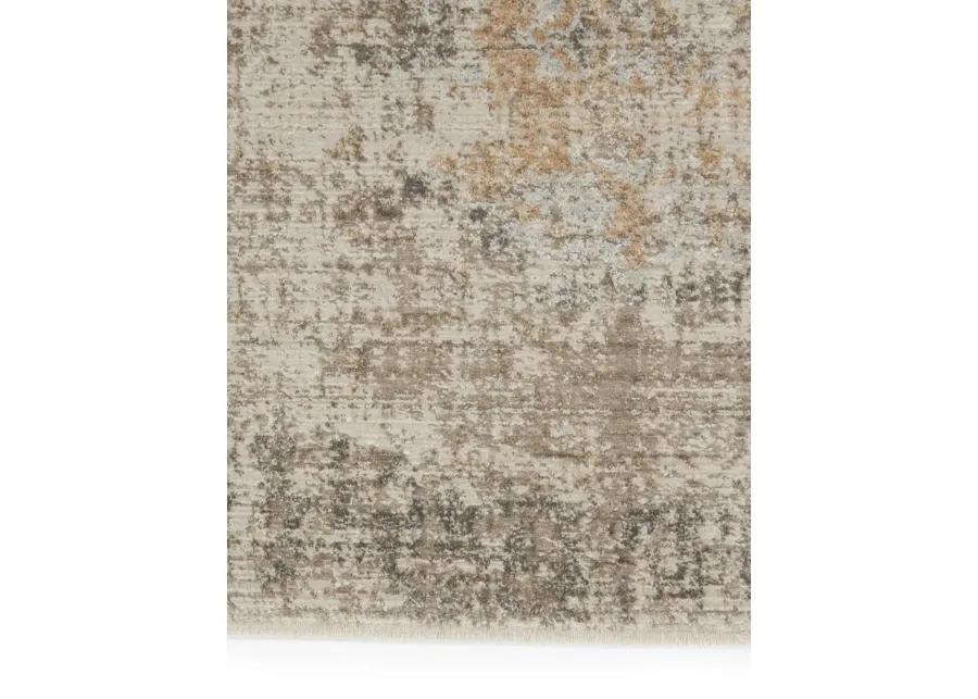 En Blanc Airi Gray 3' x 8' Runner Rug