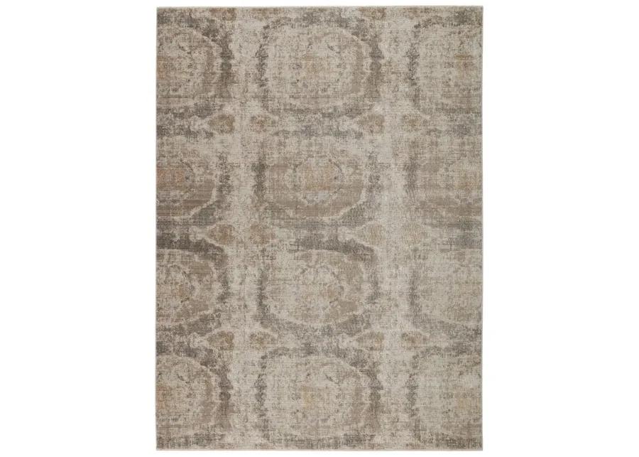 En Blanc Airi Gray 3' x 8' Runner Rug