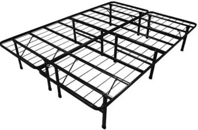 Hivvago Queen-size Steel Folding Metal Platform Bed Frame