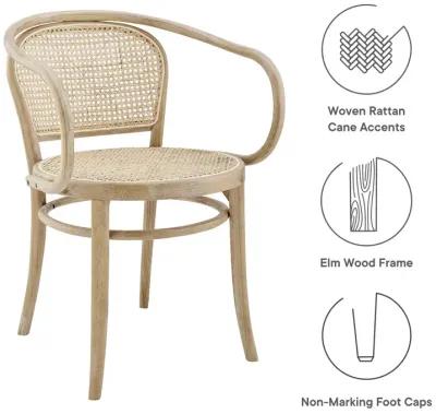 Oliana Wood Dining Armchair Set of 2