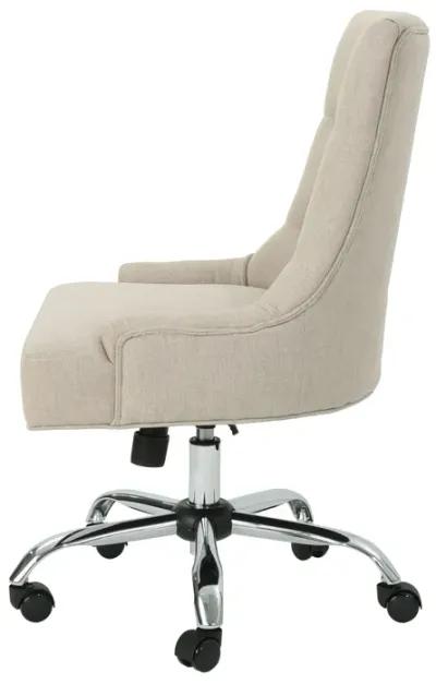 Elegant Tufted Office Chair for Productivity and Comfort