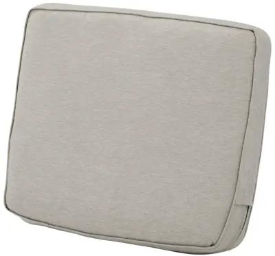 Classic Accessories 62-024-HGREY-EC Seat Cushion Combo, 21"W x 20"H x 4"Thick, Heather Grey