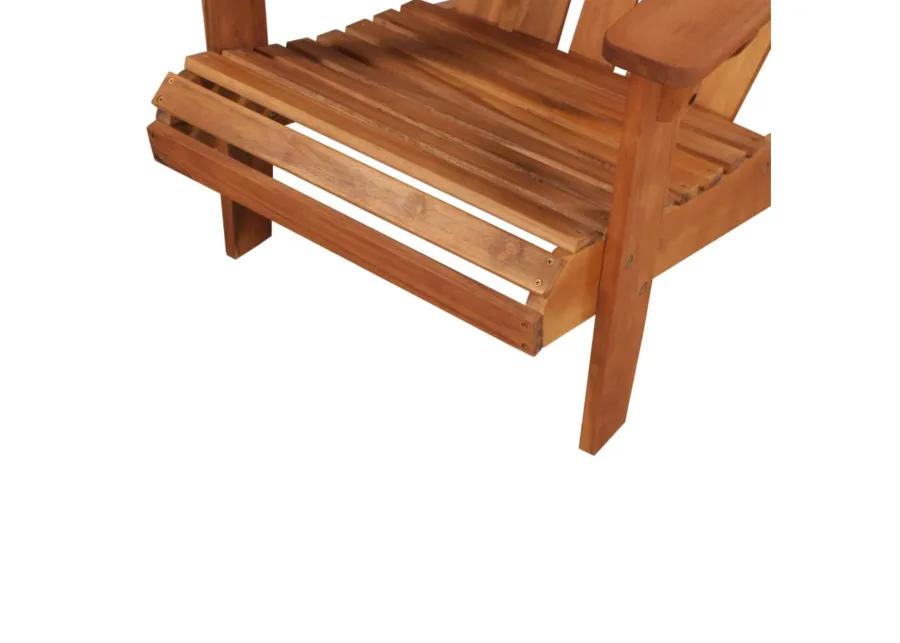 vidaXL Garden Adirondack Chair Solid Acacia Wood