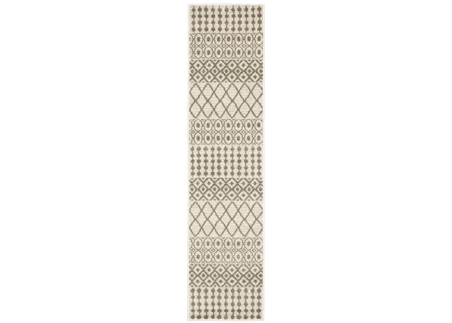 Georgia 1'10" x 7'6" Ivory Rug