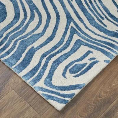 Lorrain 8920F Blue/Ivory 9'6" x 13'6" Rug