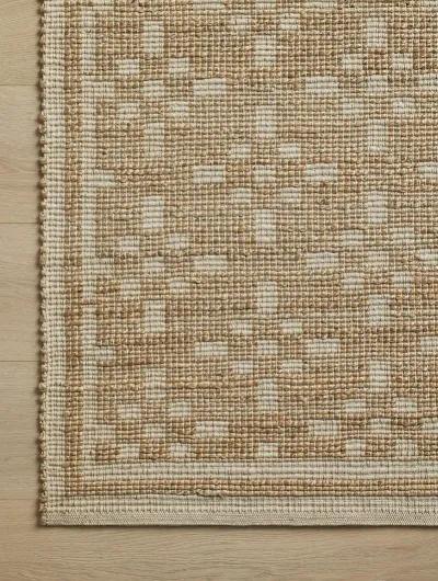 Judy JUD-07 Natural / Ivory 2''6" x 7''6" Rug by Chris Loves Julia