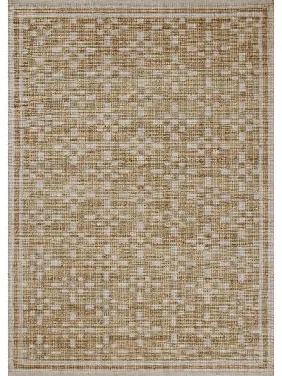 Judy JUD-07 Natural / Ivory 2''6" x 7''6" Rug by Chris Loves Julia