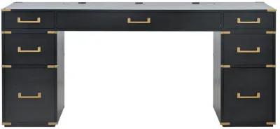 Merax 70"Classic Executive Desk with USB Ports