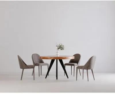 Moe�s Parq Round Dining Table Amber