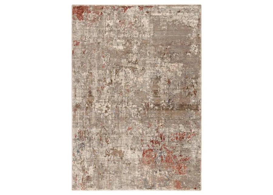 Valentia Marzena Tan/Taupe 3' x 8' Runner Rug