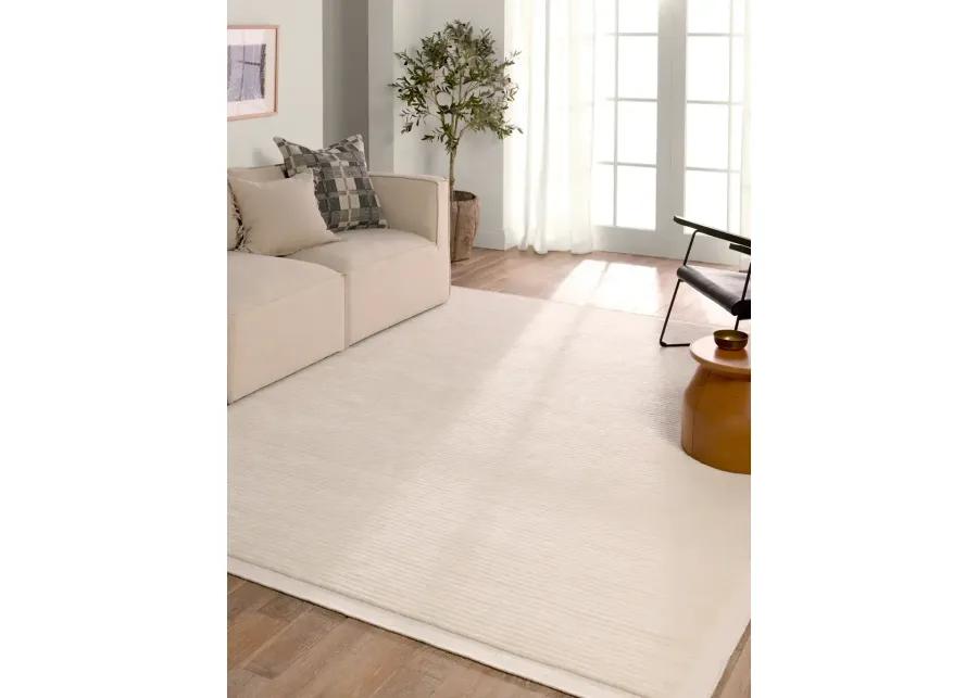 Racka Vayda White 4' x 6' Rug