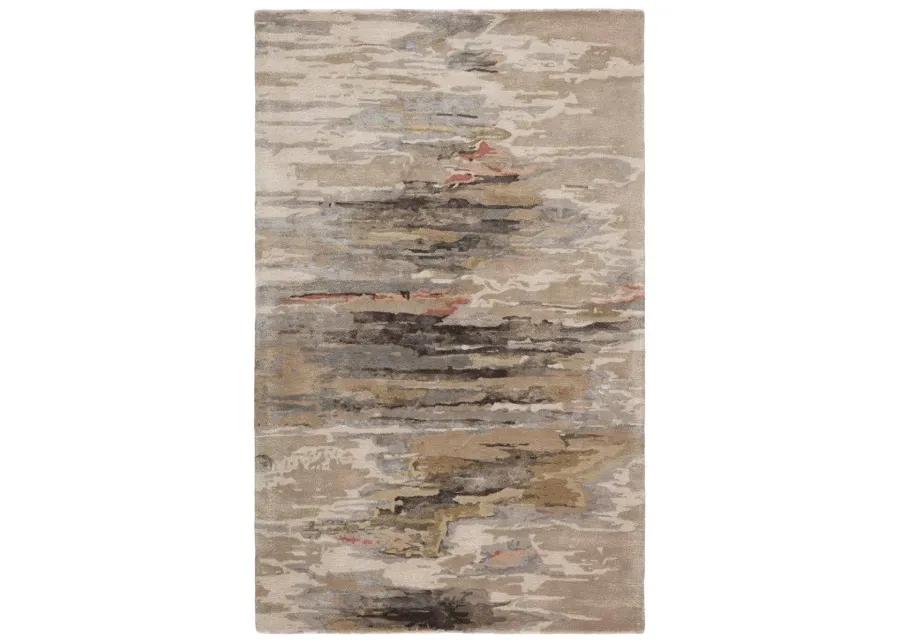 Genesis Ryenn Tan/Taupe 2' x 3' Rug