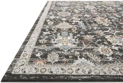 Odette ODT04 Charcoal/Multi 4' x 6' Rug