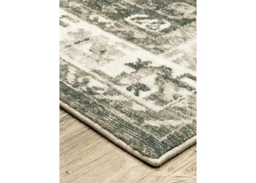 Savoy 5'3" x 7'3" Charcoal Rug